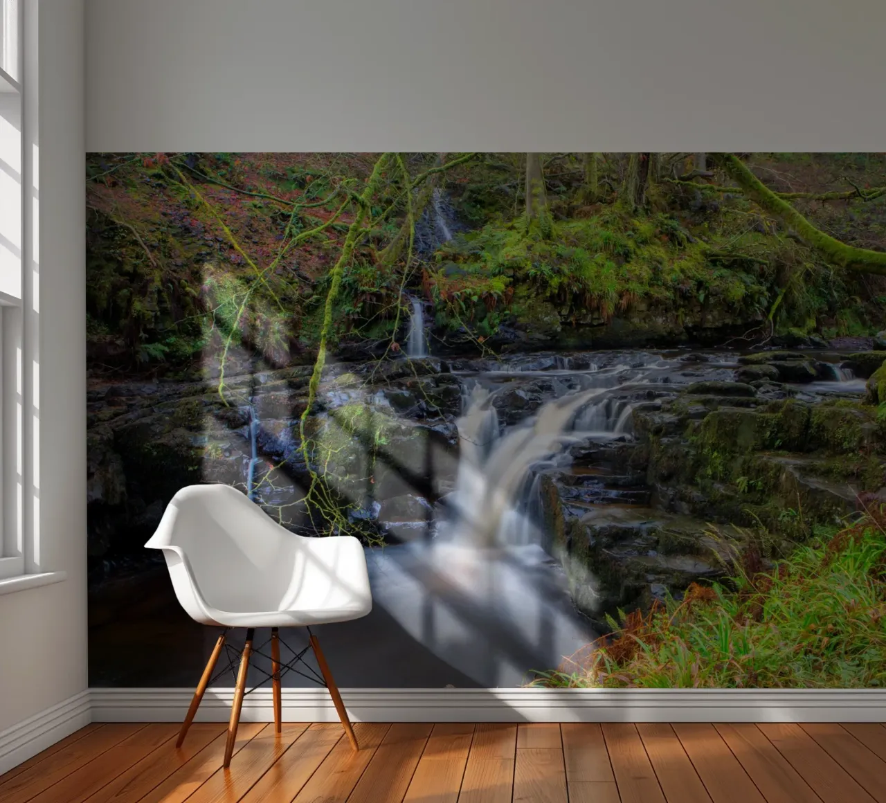 Glenariff Falls 2 photo wallpaper by Dave Hare Photography