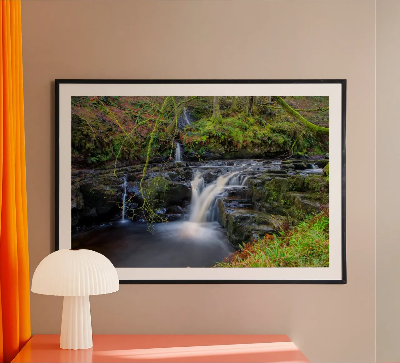 Glenariff Falls 2 carta hahnemühle da Dave Hare Photography