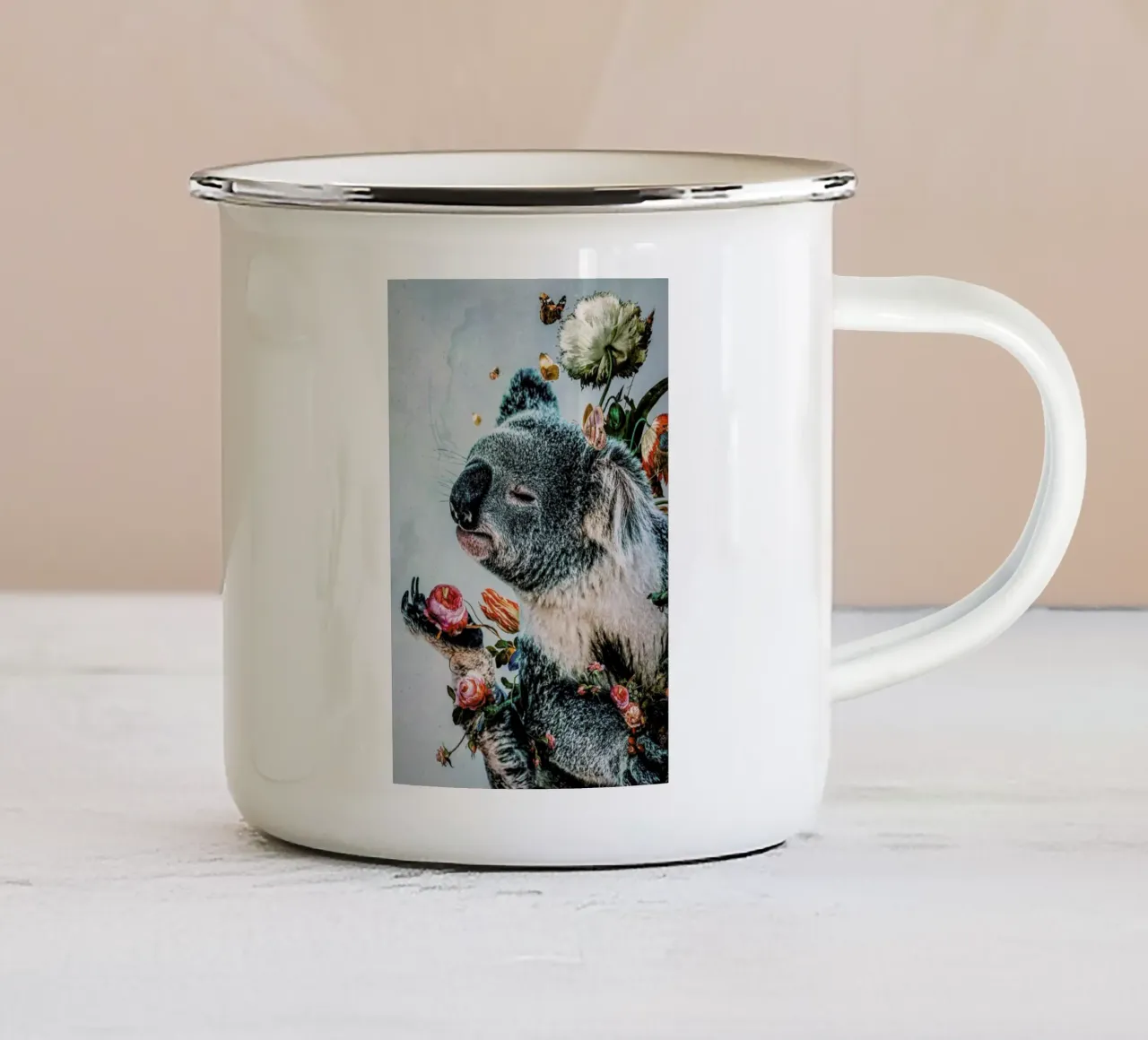 Koala tazza in smalto da Wouter Rikken