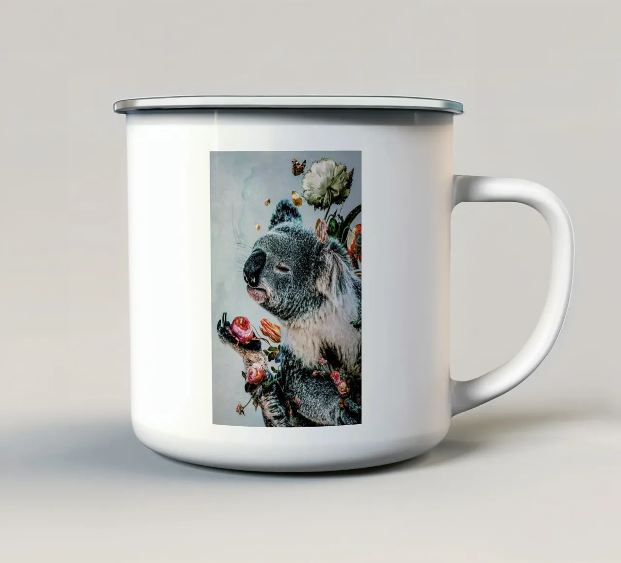 Koala tazza in smalto da Wouter Rikken