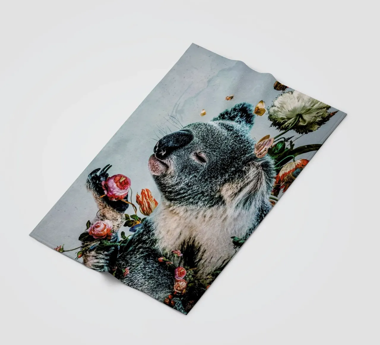 Koala Fleecedecke von Wouter Rikken