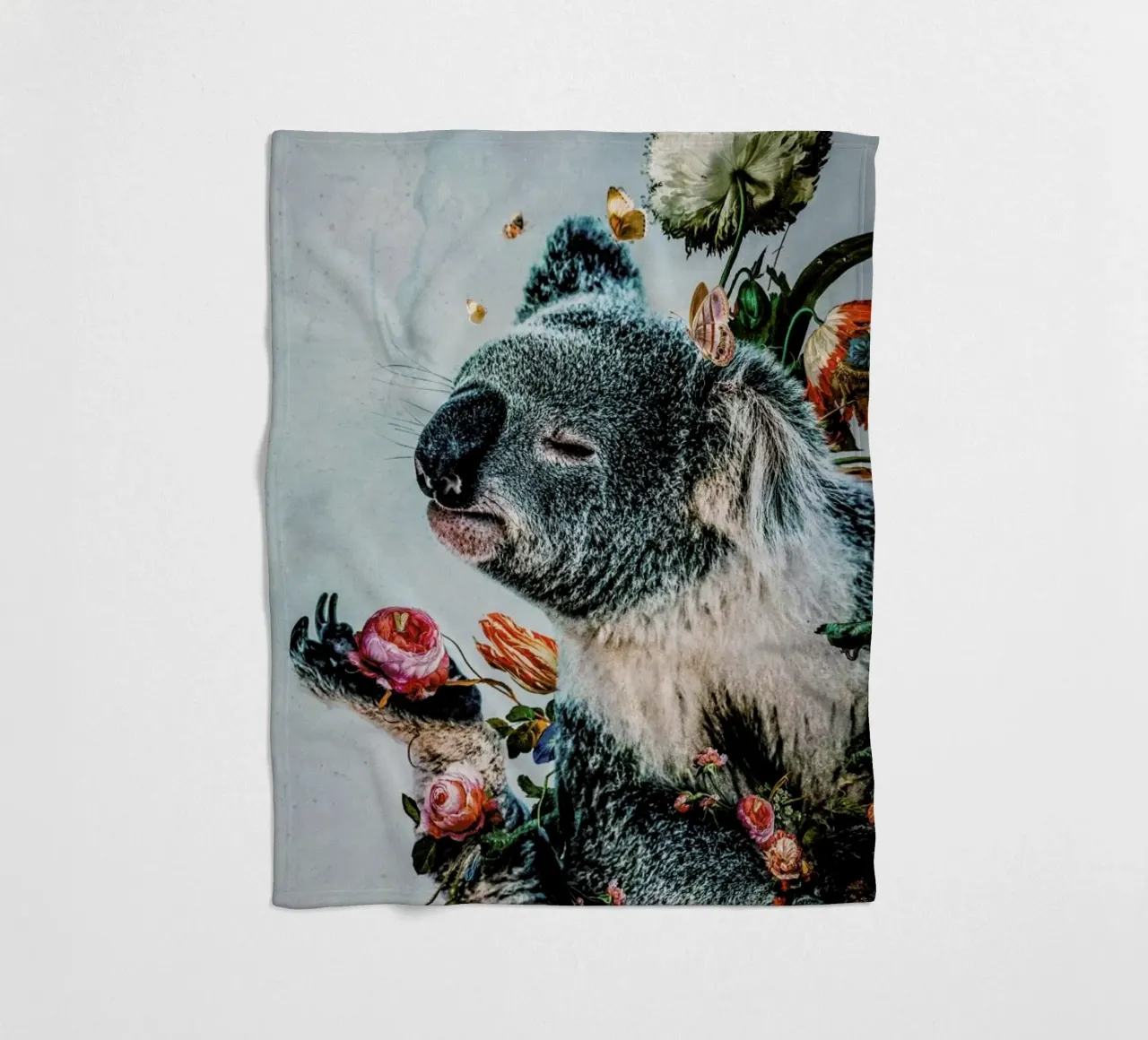 Koala Fleecedecke von Wouter Rikken