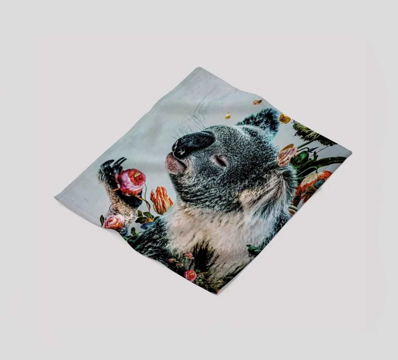 Koala Fleecedecke von Wouter Rikken