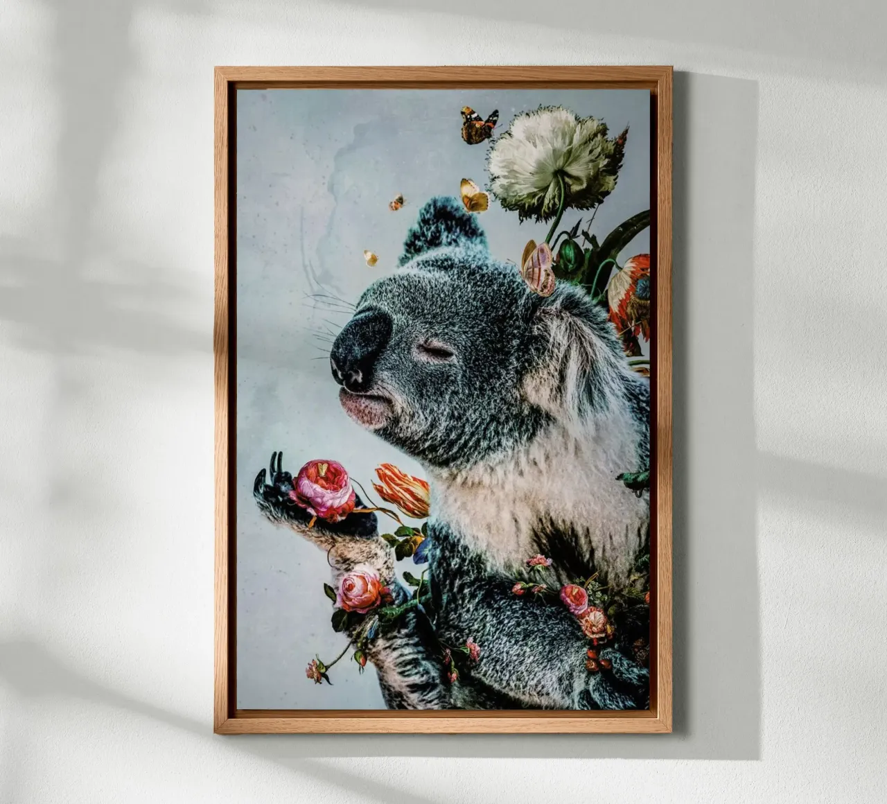 Koala tela con Cornice a cassetta da Wouter Rikken