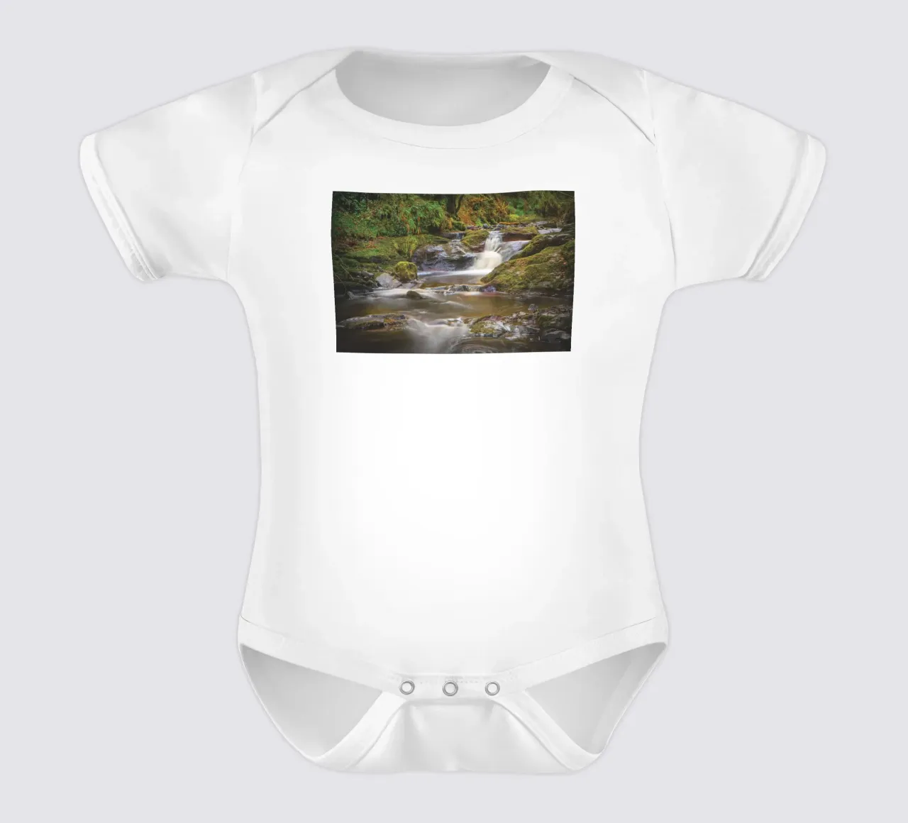 Glenariff Falls body neonato maniche corte da Dave Hare Photography