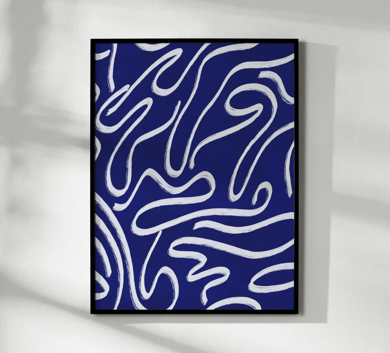 Ultramarine line art 03 hahnemühle by Little Dean