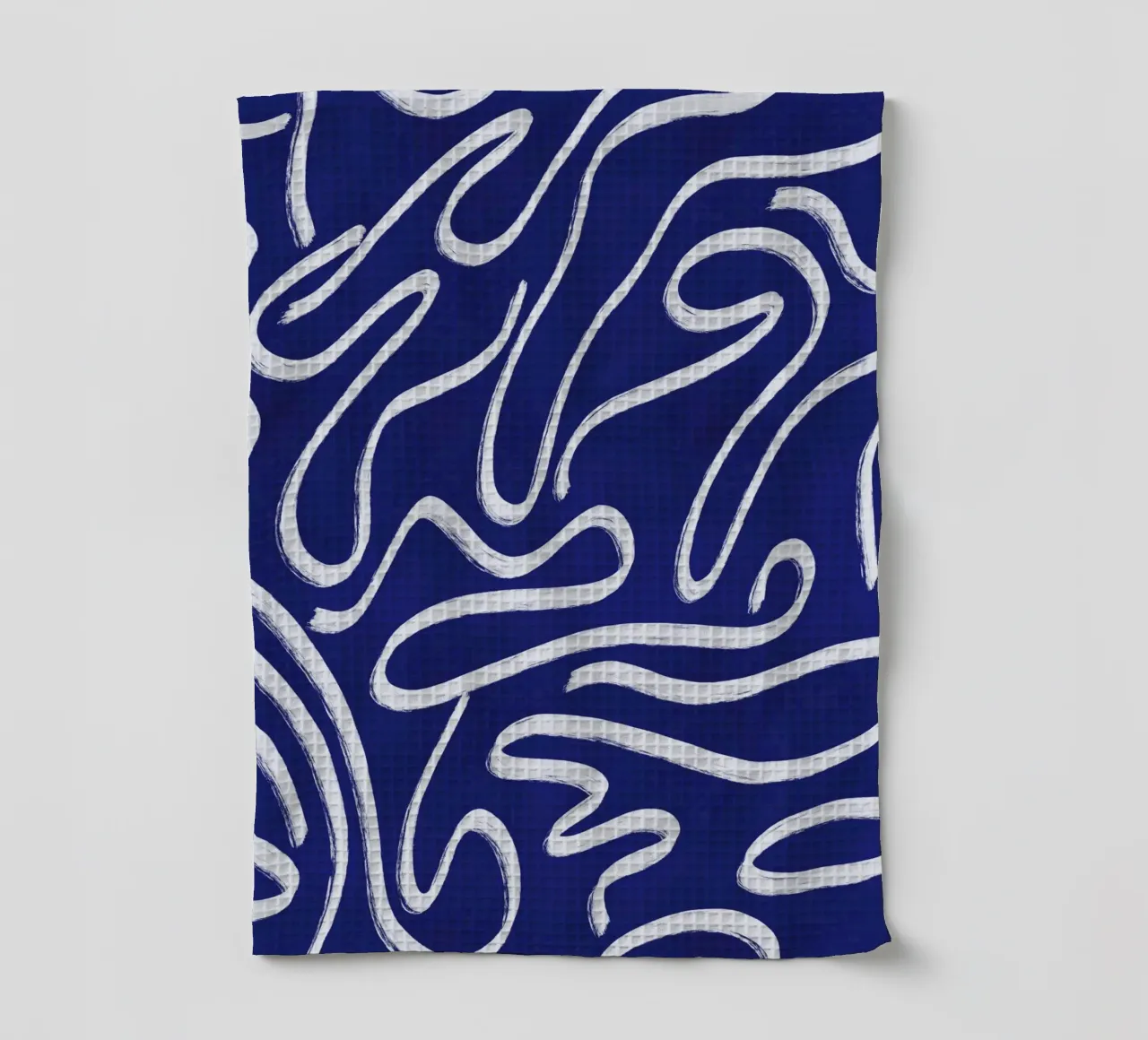Ultramarine line art 03 canovaccio da cucina da Little Dean