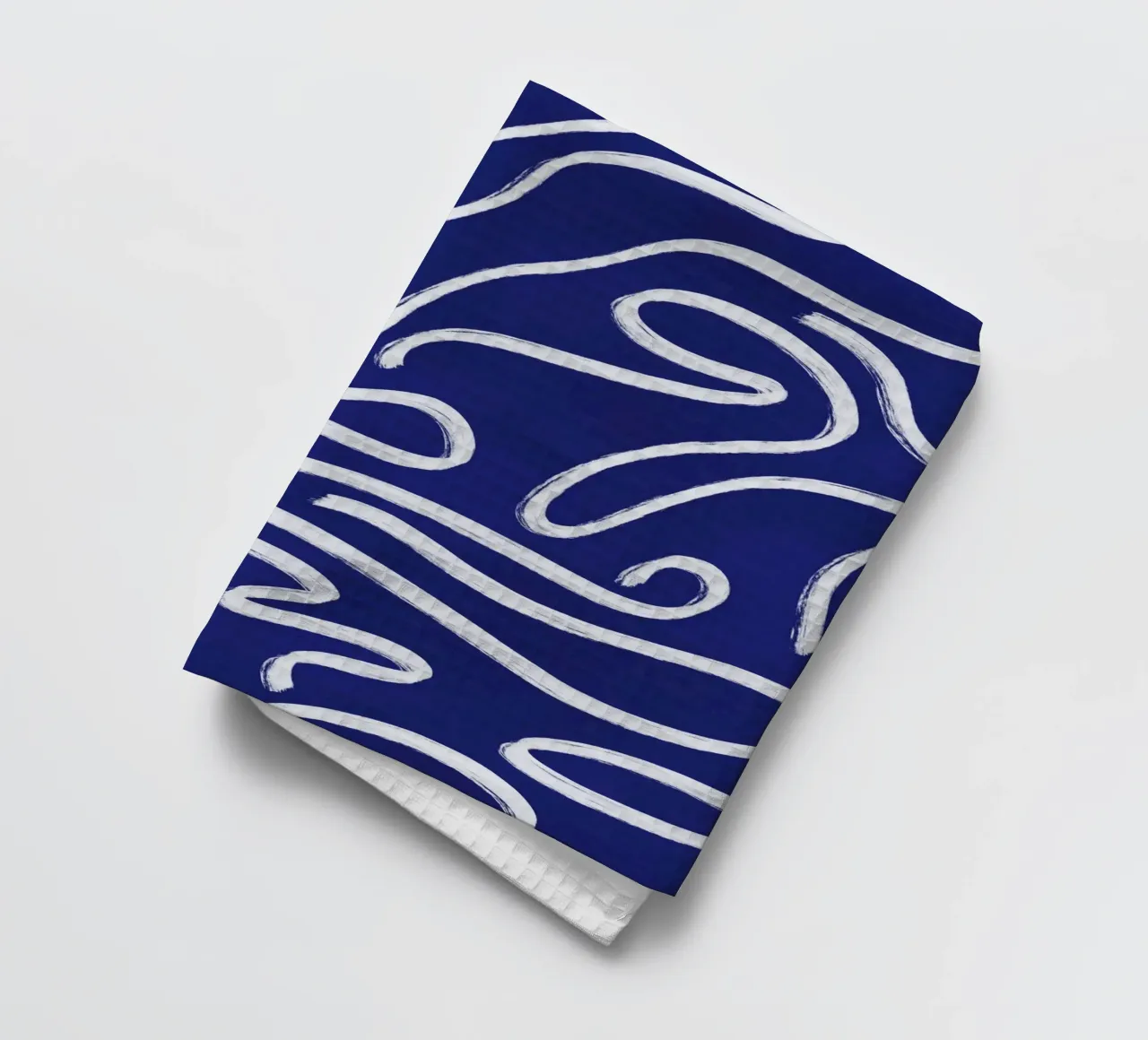 Ultramarine line art 03 canovaccio da cucina da Little Dean
