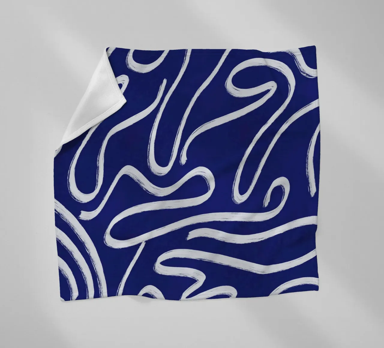 Ultramarine line art 03 coperta in pile da Little Dean