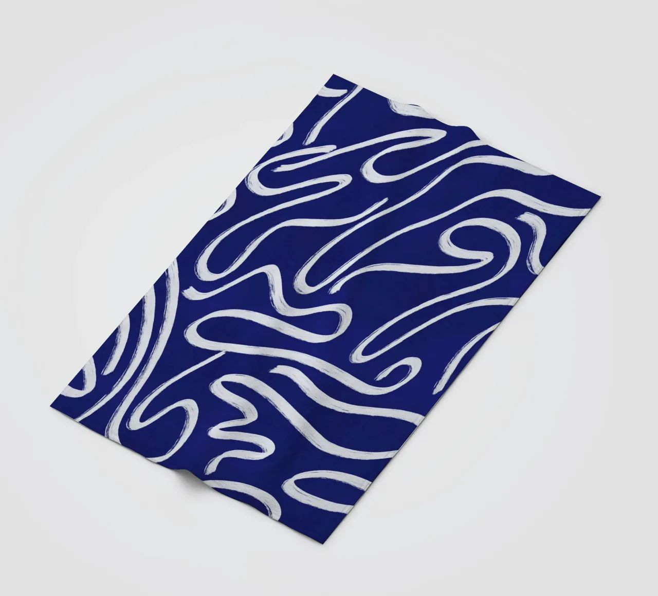 Ultramarine line art 03 coperta in pile da Little Dean