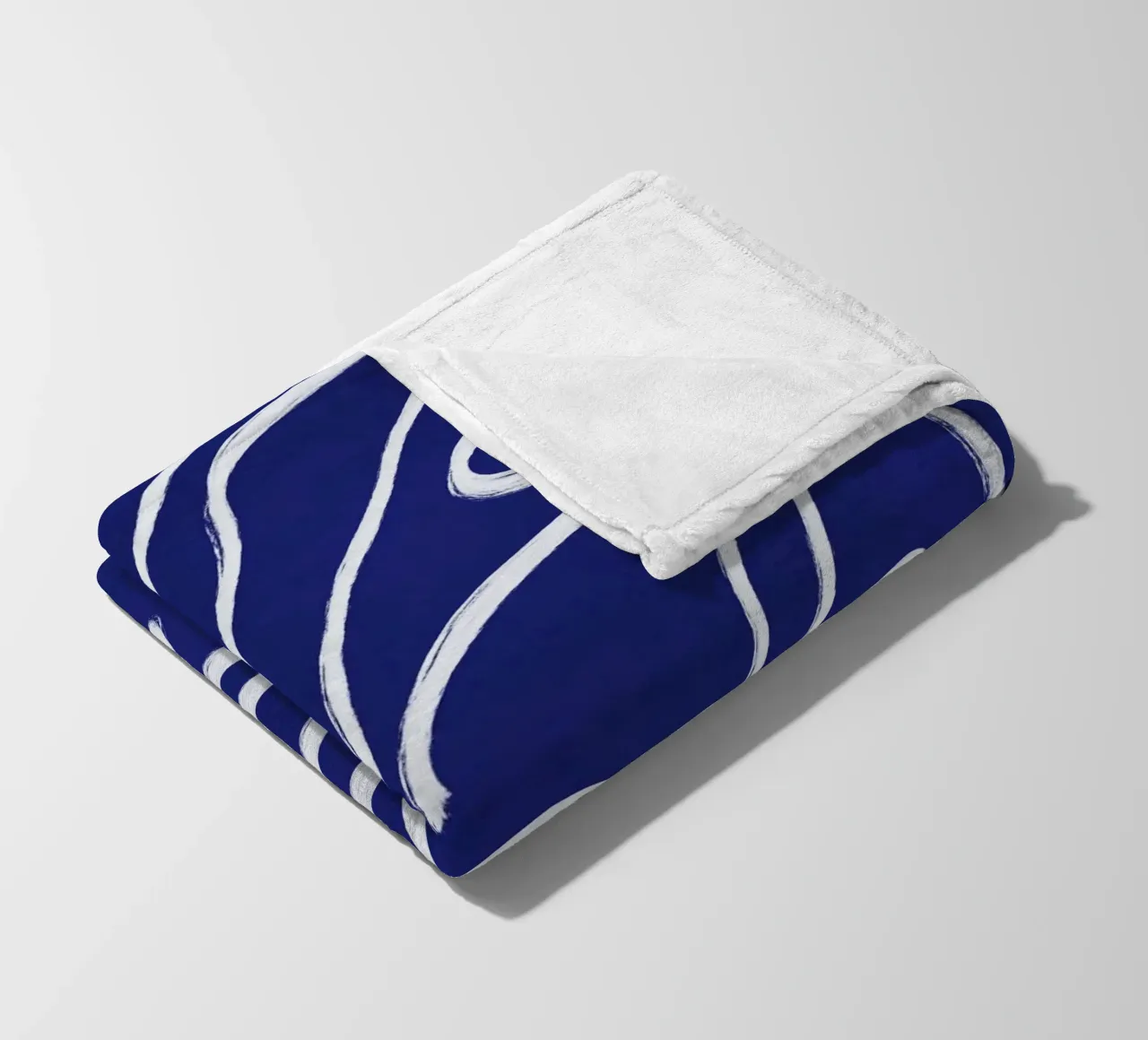 Ultramarine line art 03 coperta in pile da Little Dean