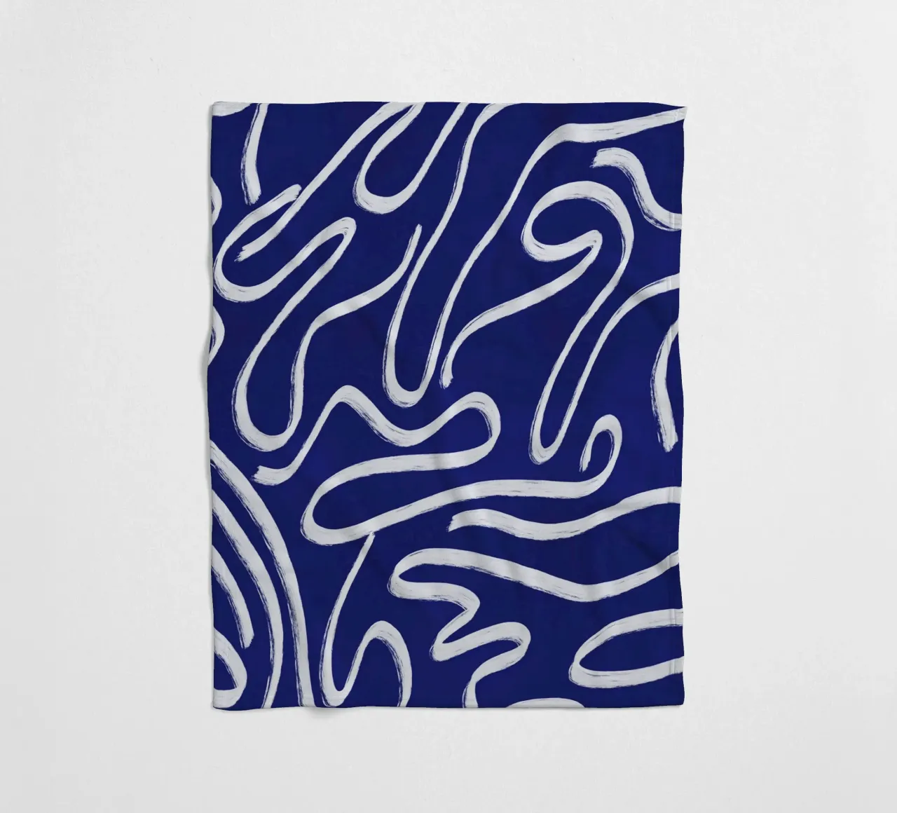 Ultramarine line art 03 coperta in pile da Little Dean