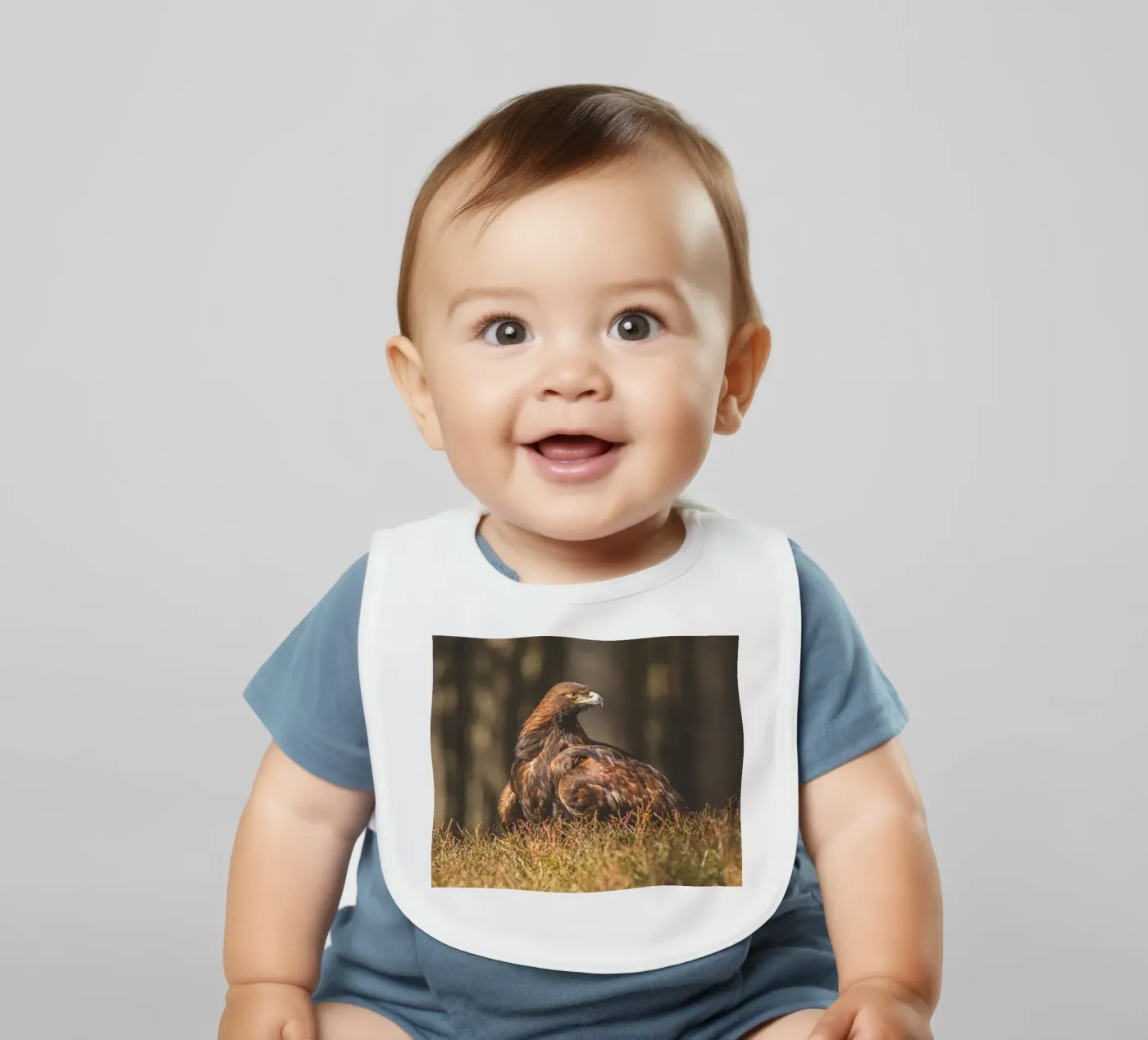 Golden Eagle bavaglino da Dave Hare Photography