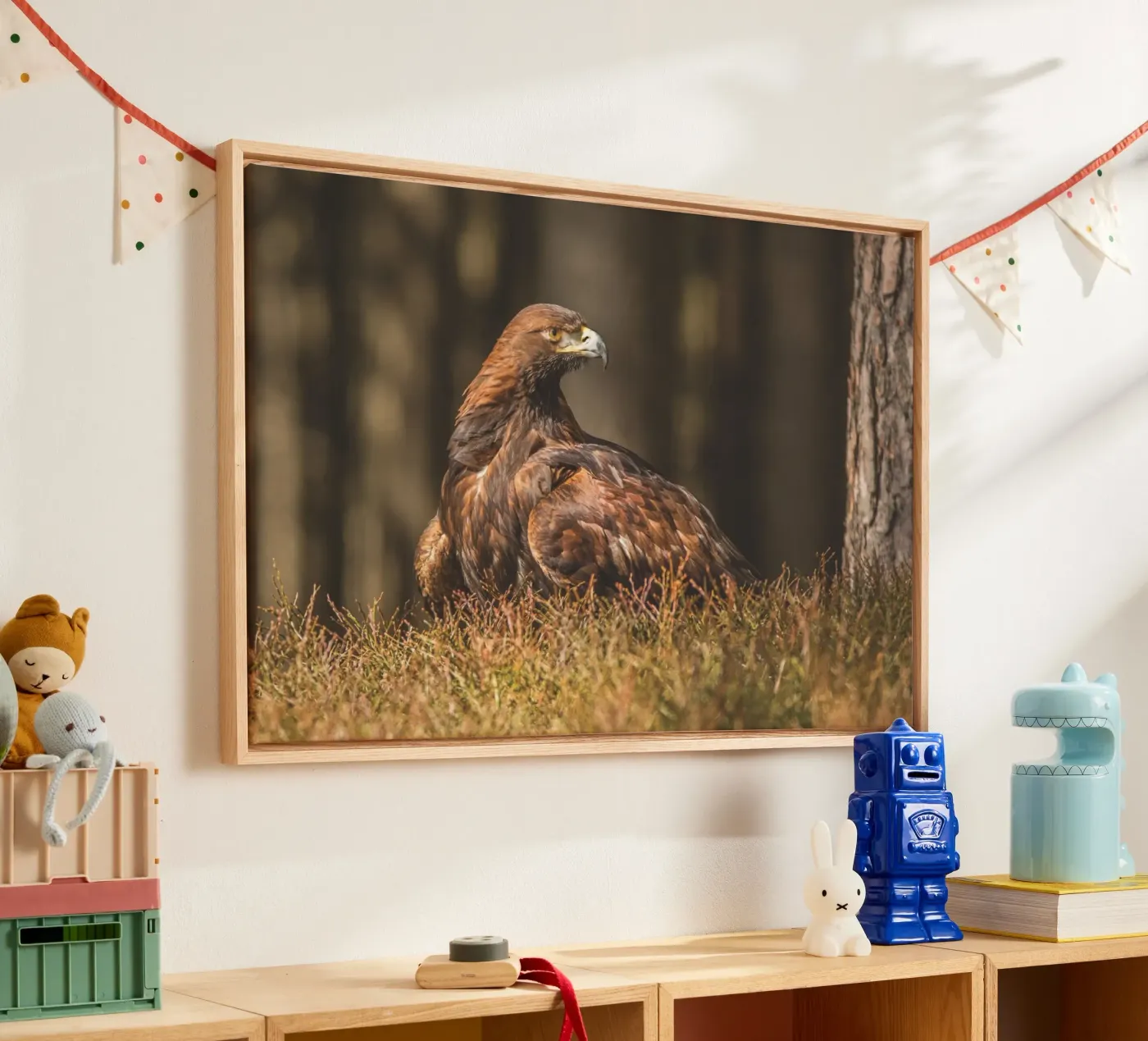 Golden Eagle tela da Dave Hare Photography