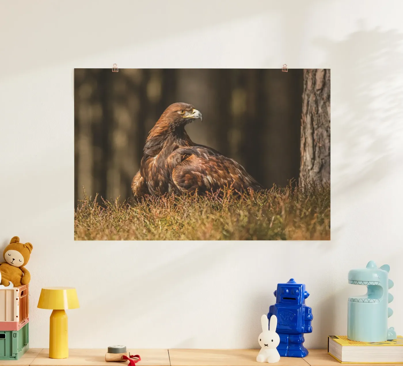 Golden Eagle poster da Dave Hare Photography