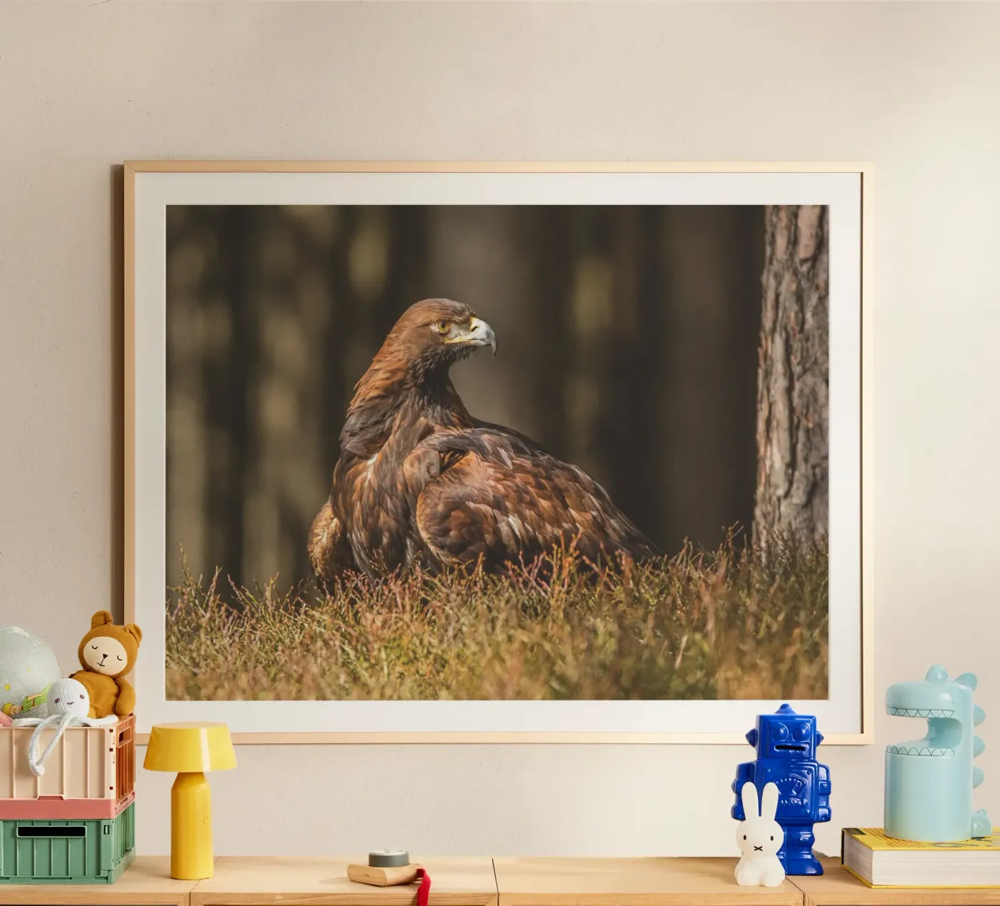 Golden Eagle poster da Dave Hare Photography