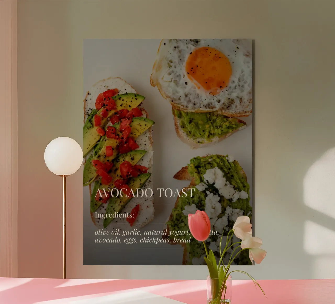 Avocado Toast alluminio dibond da Dreamer10