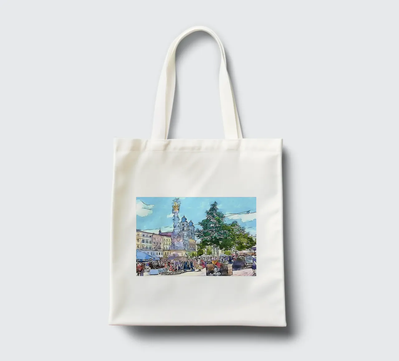Linz, Motiv 1 tote bag by ZAMART