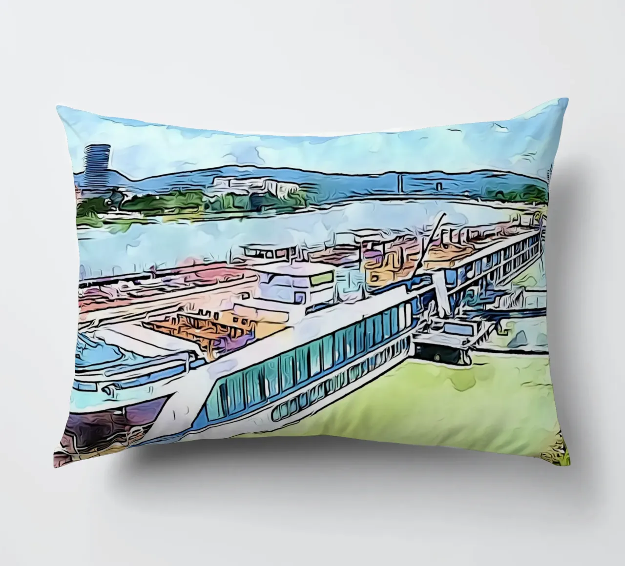 Linz, Motiv 2 cuscino da ZAMART