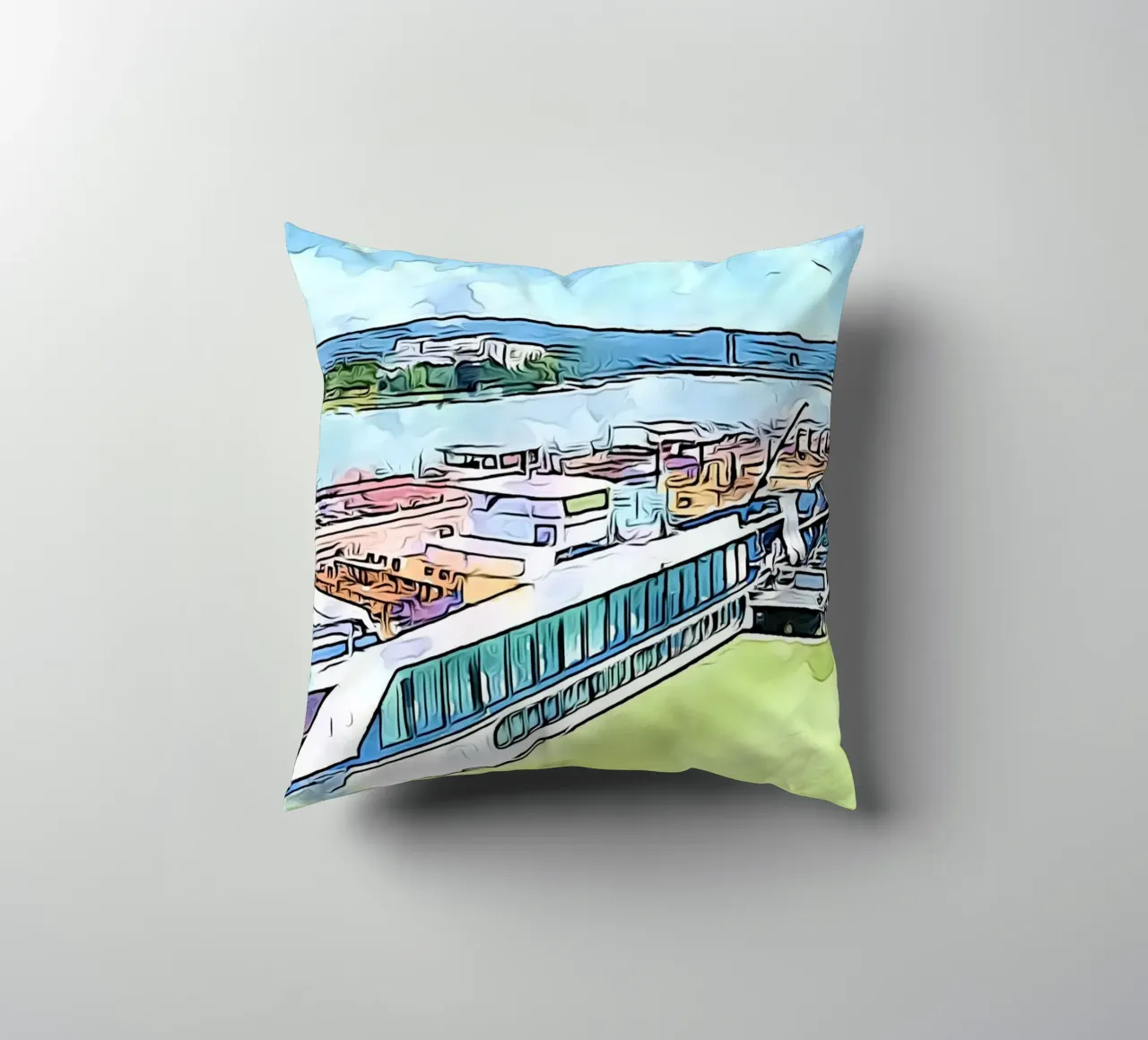 Linz, Motiv 2 cuscino da ZAMART