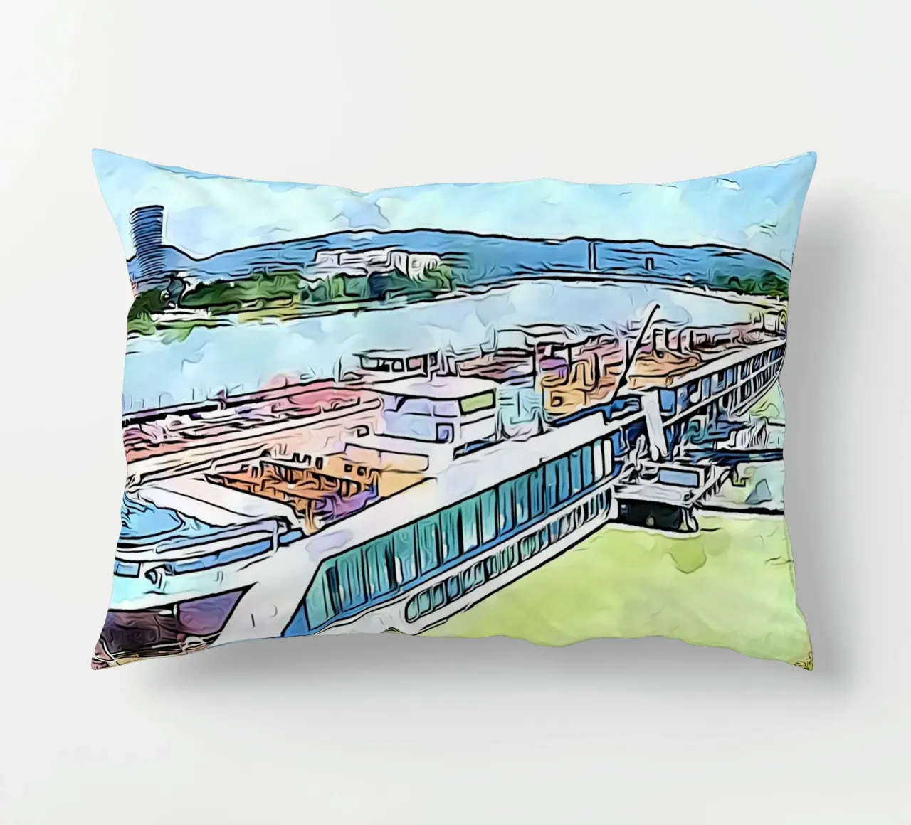 Linz, Motiv 2 cuscino da ZAMART