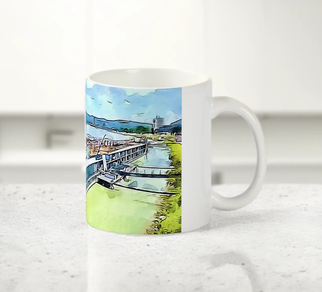 Linz, Motiv 2 tazza in ceramica da ZAMART