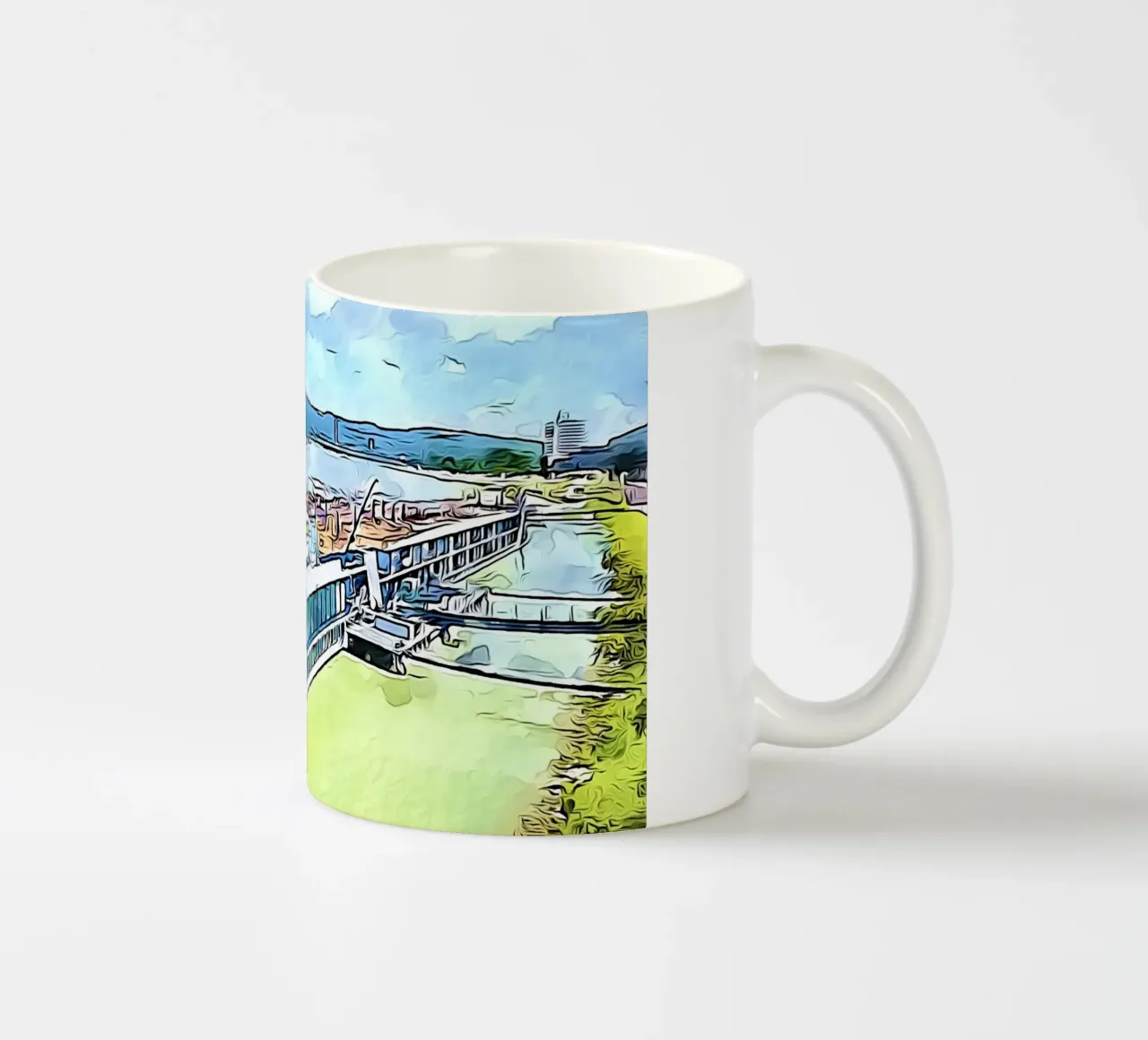 Linz, Motiv 2 tazza in ceramica da ZAMART