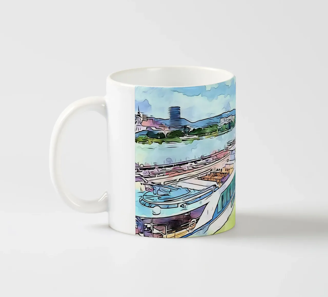 Linz, Motiv 2 tazza in ceramica da ZAMART