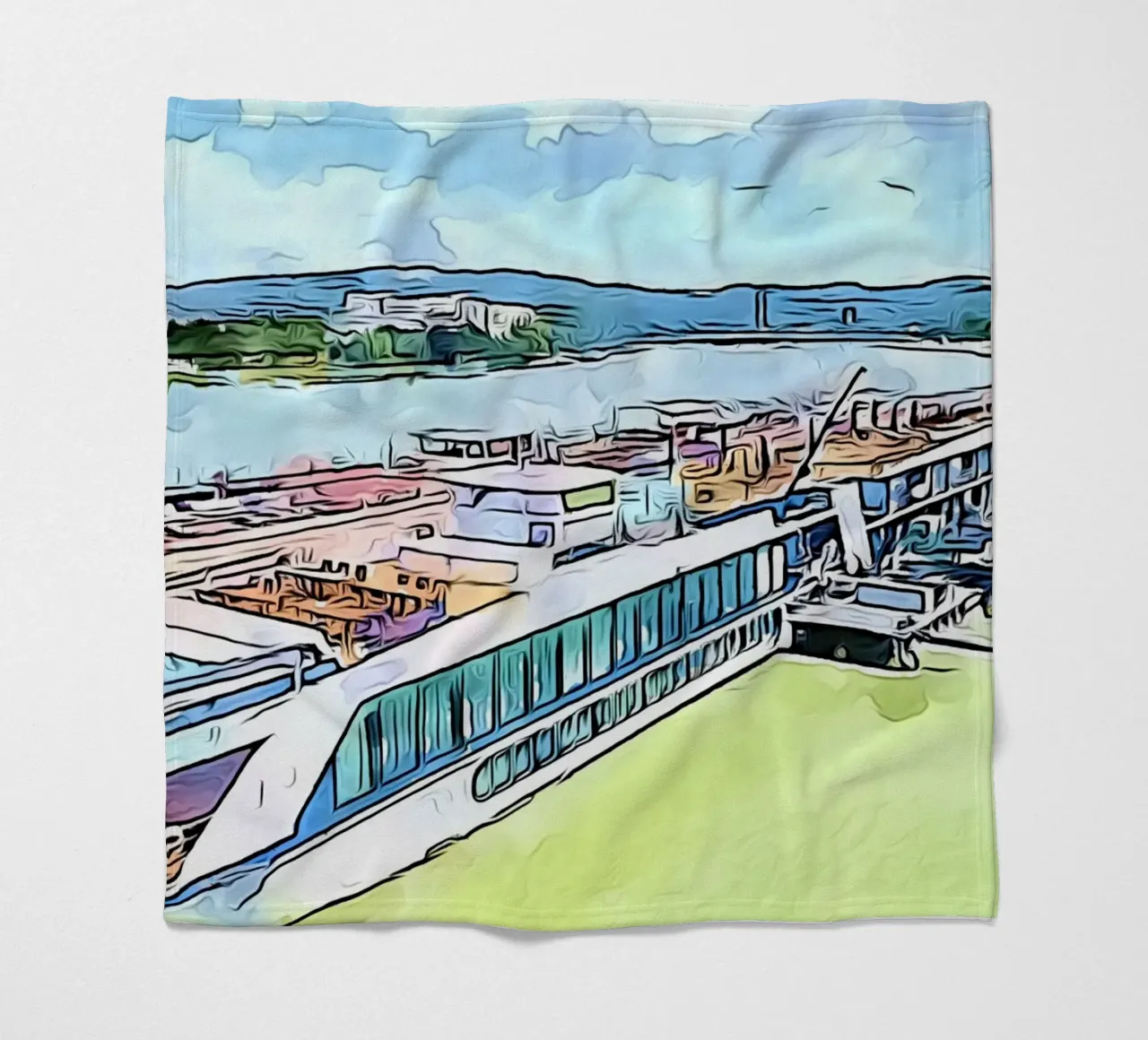 Linz, Motiv 2 coperta in pile da ZAMART