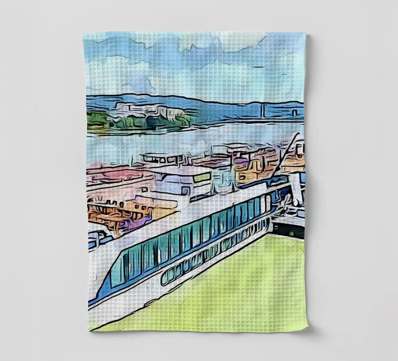 Linz, Motiv 2 canovaccio da cucina da ZAMART