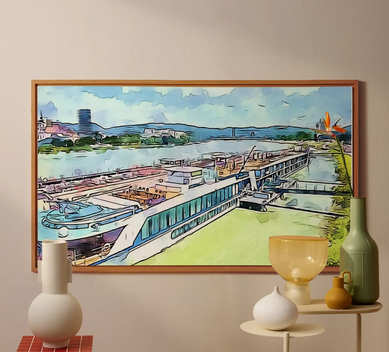 Linz, Motiv 2 alluminio dibond da ZAMART