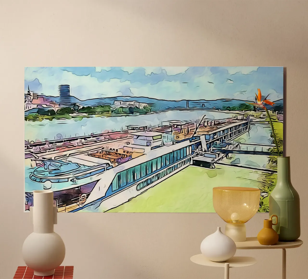 Linz, Motiv 2 alluminio dibond da ZAMART