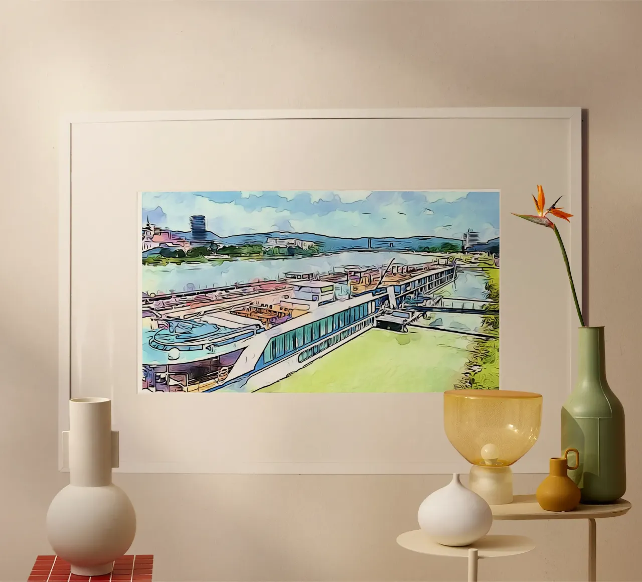 Linz, Motiv 2 carta hahnemühle da ZAMART