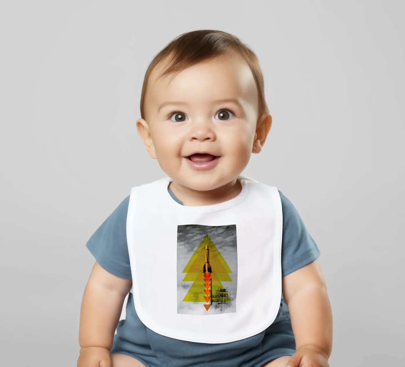 Rocket poster Babylätzchen von Matěj Kašpar Jirásek