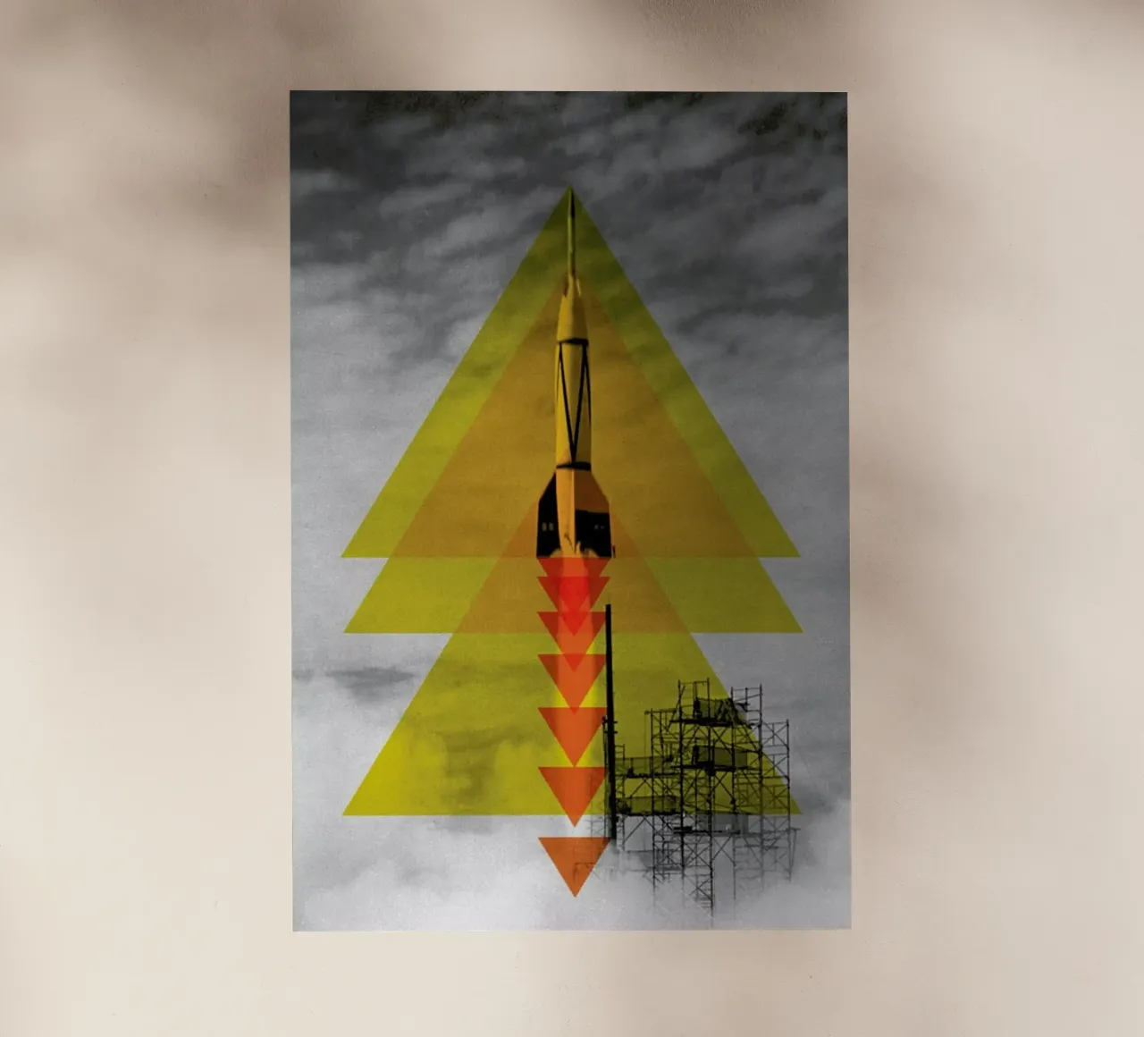 Rocket poster pellicola backlit da Matěj Kašpar Jirásek