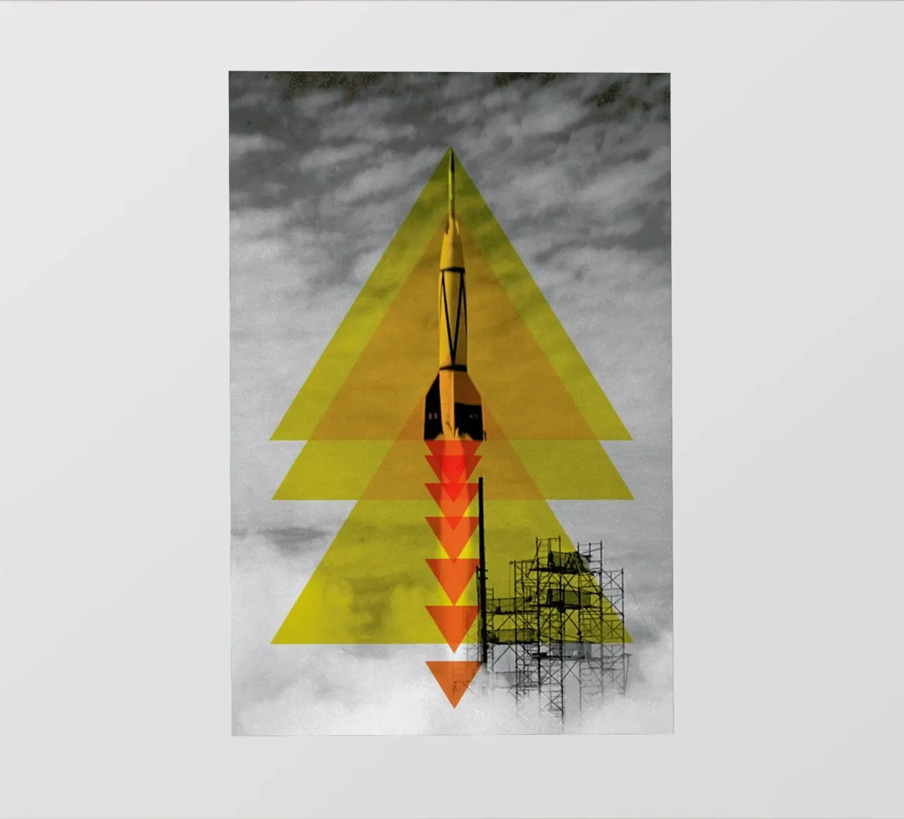 Rocket poster pellicola backlit da Matěj Kašpar Jirásek