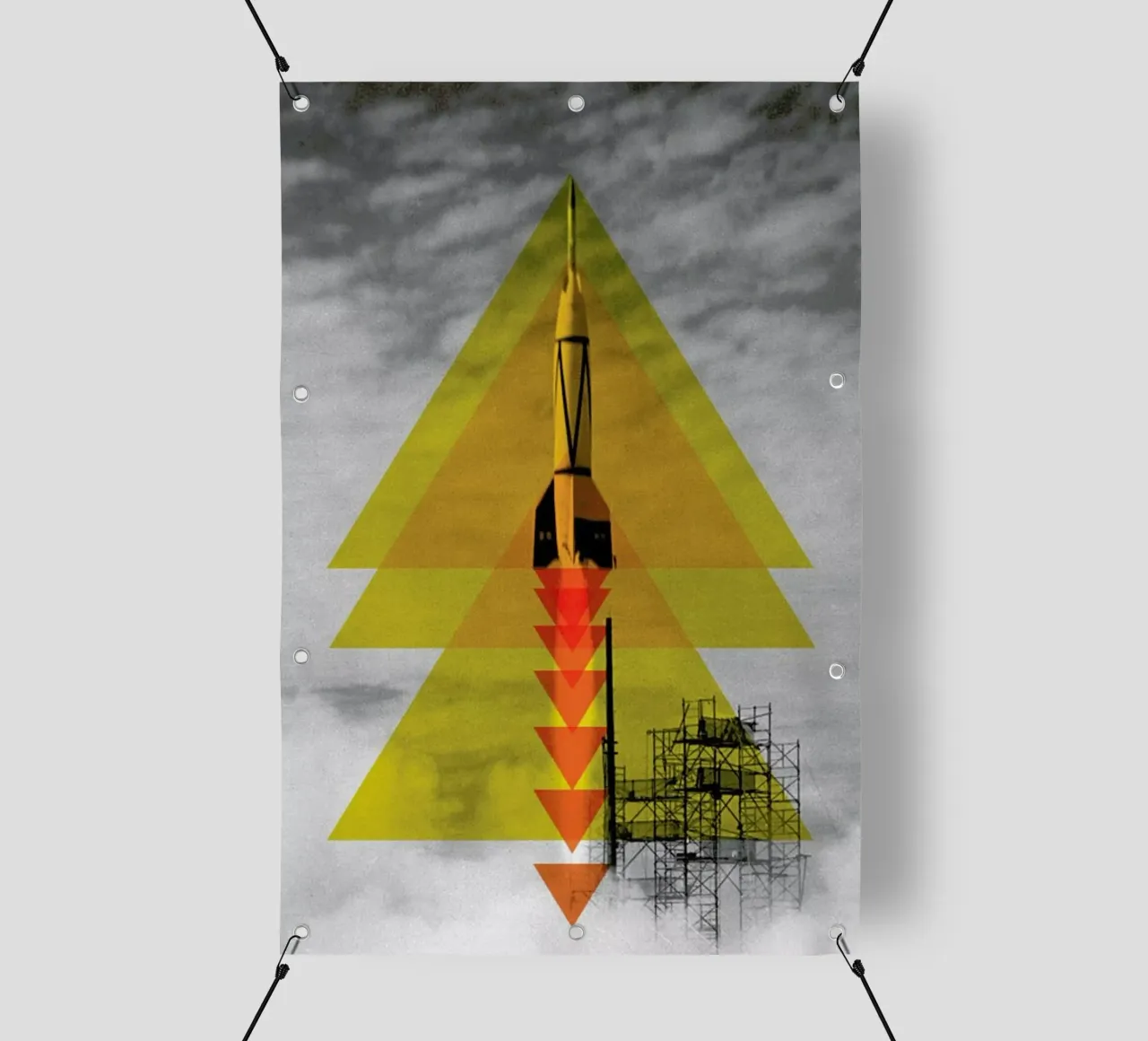 Rocket poster telo in pvc da Matěj Kašpar Jirásek