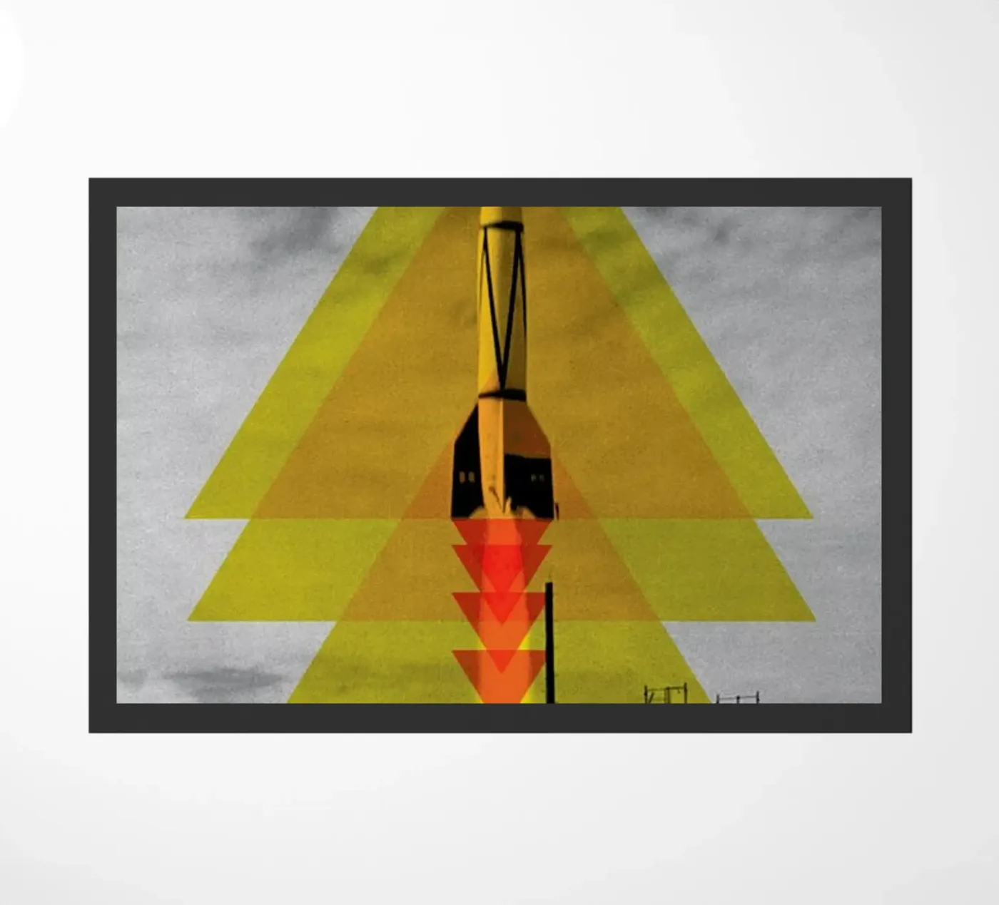 Rocket poster deurmat van Matěj Kašpar Jirásek