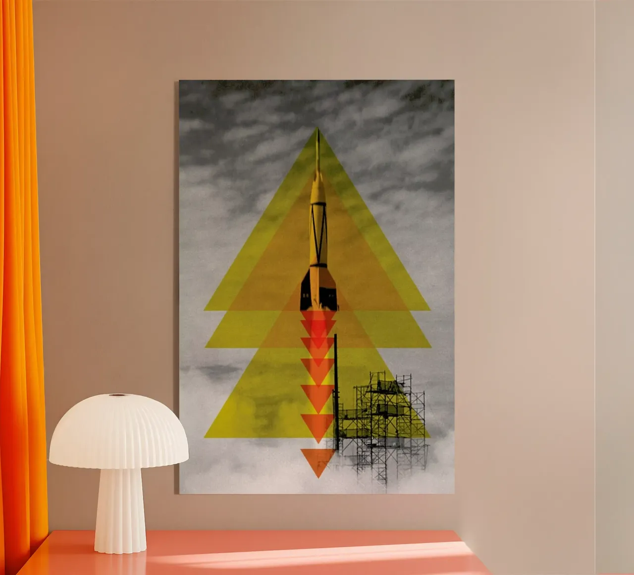 Rocket poster plexiglass da Matěj Kašpar Jirásek