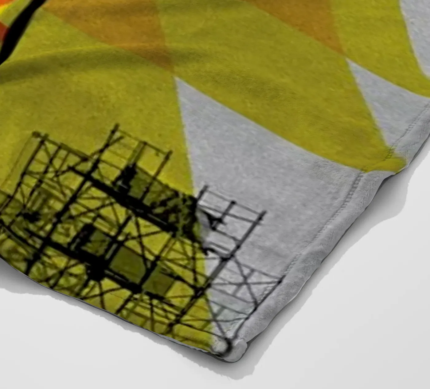 Rocket poster Fleecedecke von Matěj Kašpar Jirásek