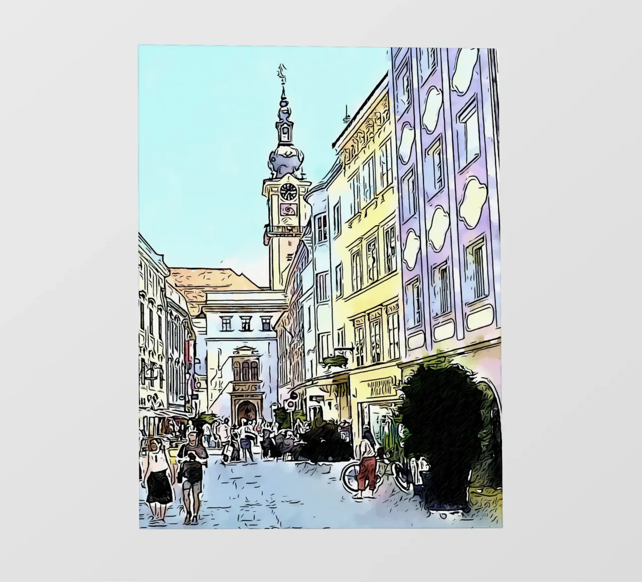 Linz, Motiv 4 pellicola backlit da ZAMART