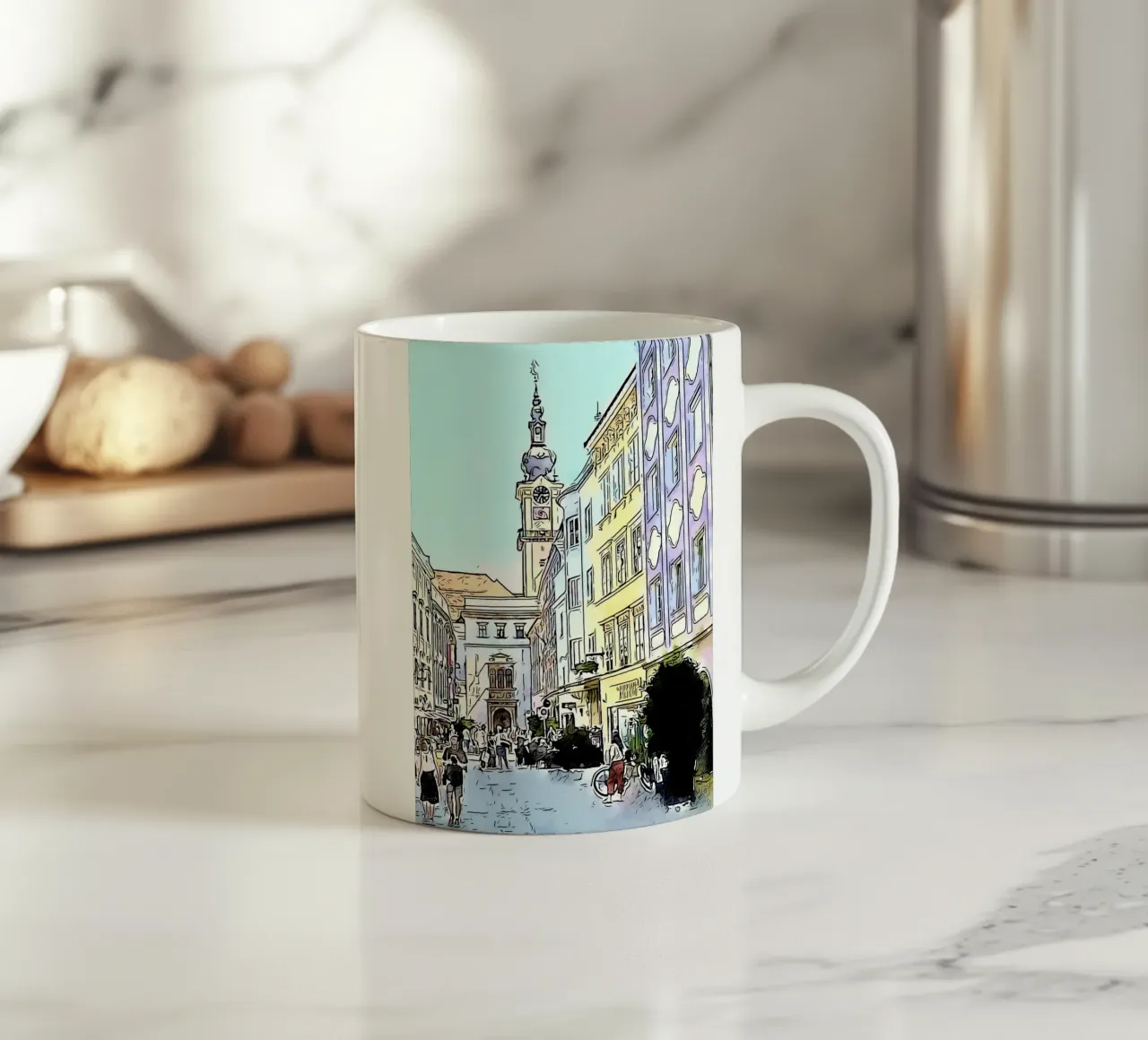 Linz, Motiv 4 tazza in ceramica da ZAMART