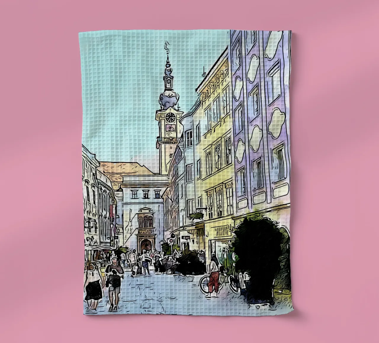 Linz, Motiv 4 canovaccio da cucina da ZAMART