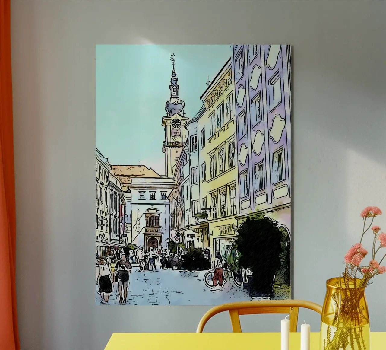 Linz, Motiv 4 alluminio dibond da ZAMART