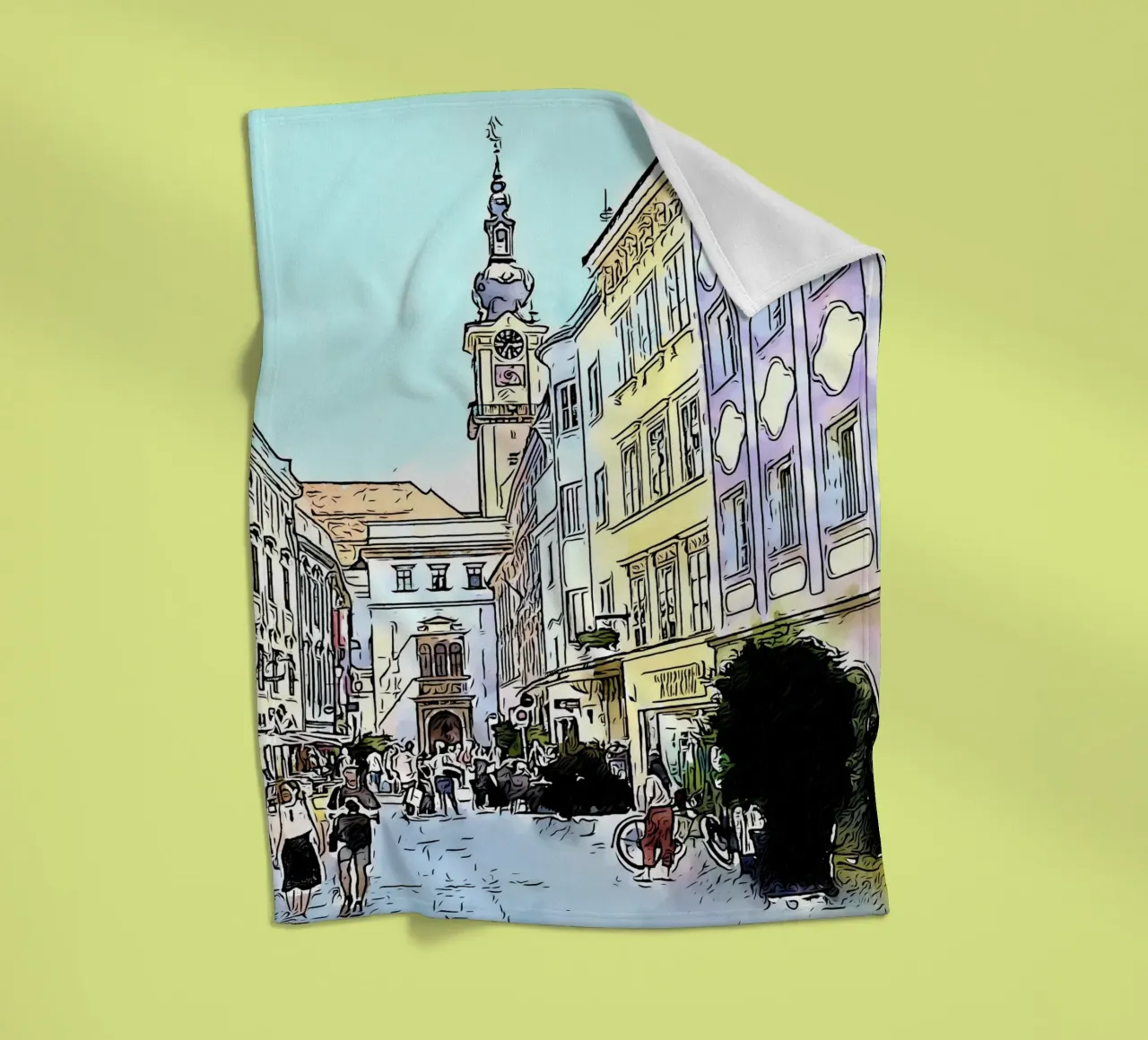 Linz, Motiv 4 coperta in pile da ZAMART
