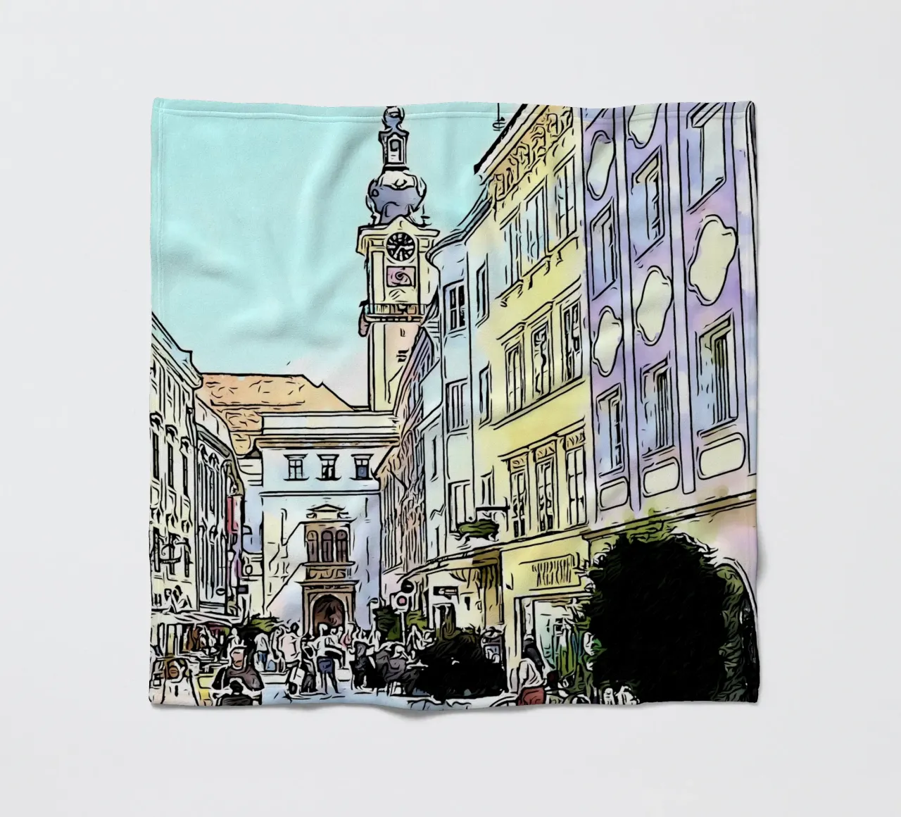 Linz, Motiv 4 coperta in pile da ZAMART