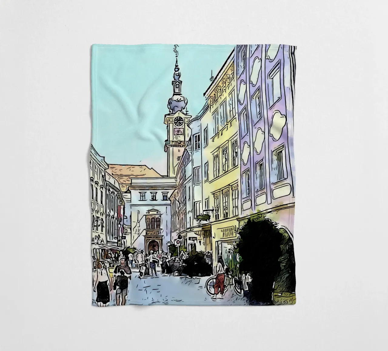 Linz, Motiv 4 coperta in pile da ZAMART