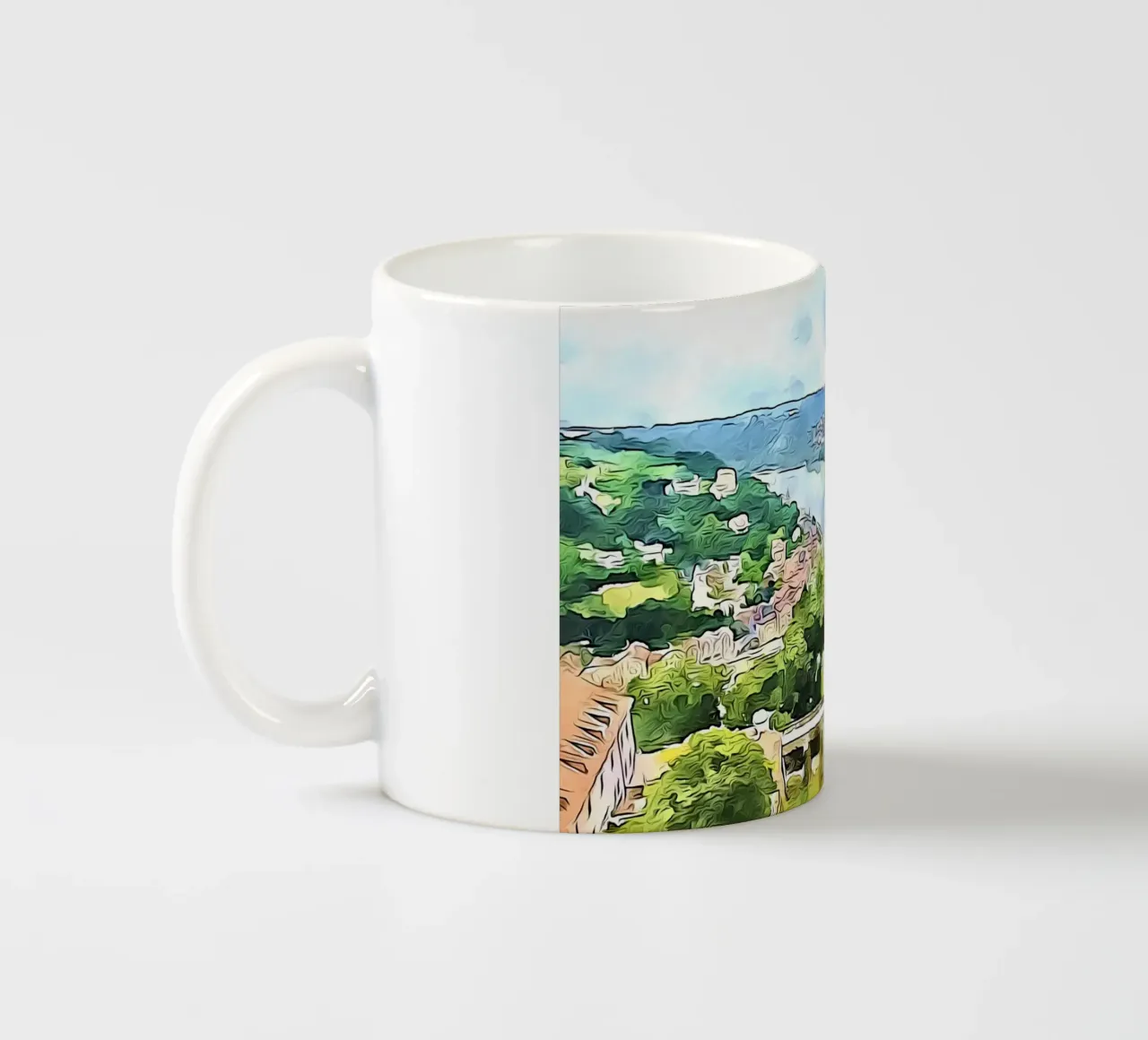 Passau, Motiv 2 tazza in ceramica da ZAMART