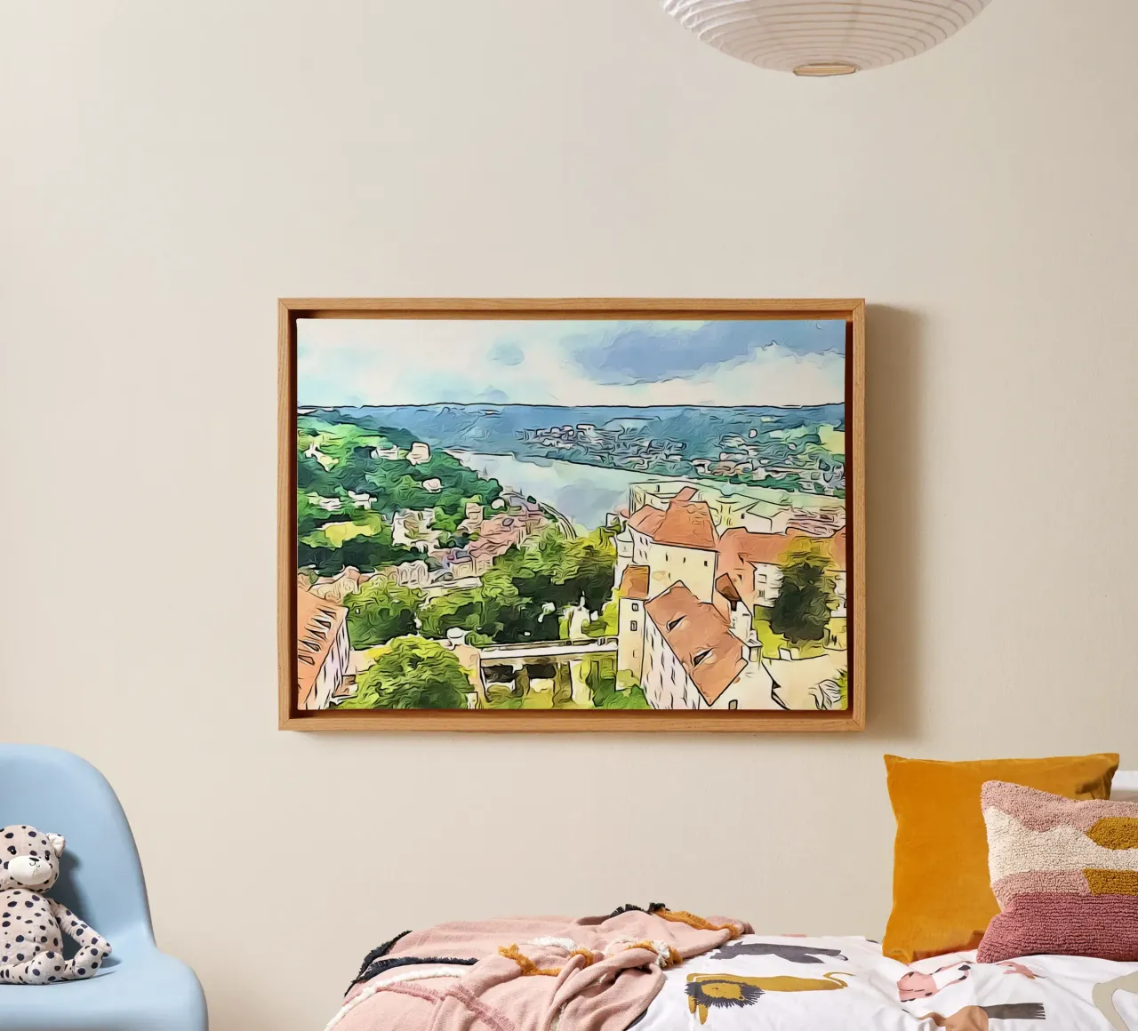 Passau, Motiv 2 tela con Cornice a cassetta da ZAMART