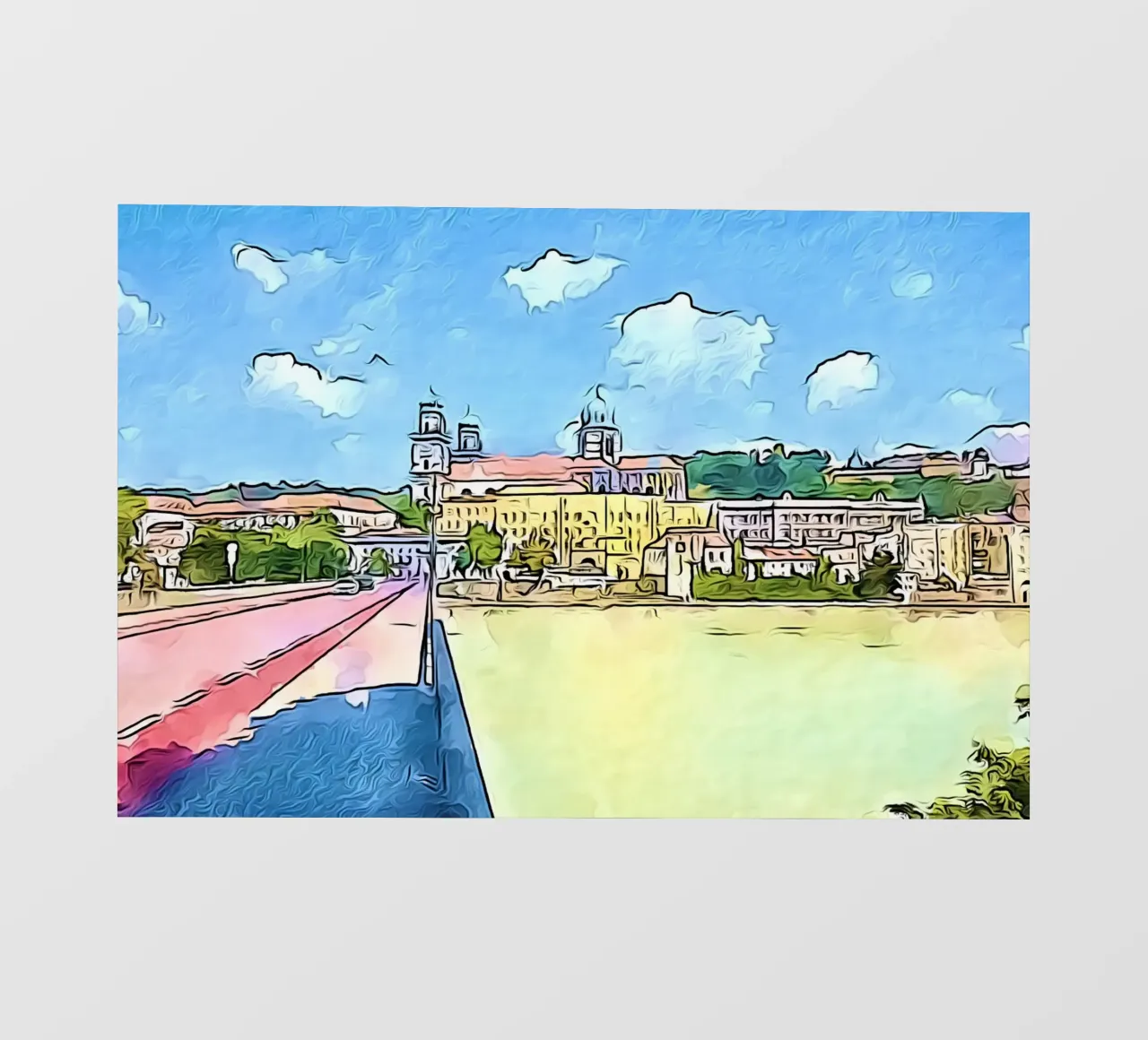 Passau, Motiv 3 pellicola backlit da ZAMART